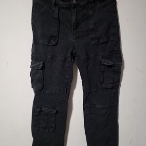 Fashion Nova Black High-Waist Jeans